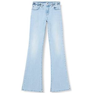 Pinko Frida Flare Denim Stretch met jeans, PJM_licht, vintage stijl, 29 dames, Pjm_wassing licht vintage