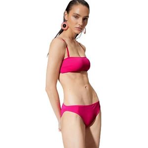 Koton Dames Basic Regular Taille Bikini Bottom Swim Wear, roze (op1), 36