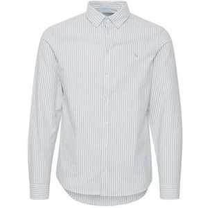 CASUAL FRIDAY Heren CFAnton LS BD Striped wash. Oxford shirt overhemd, 171009_Dune, XXL, 171009_dune, XXL