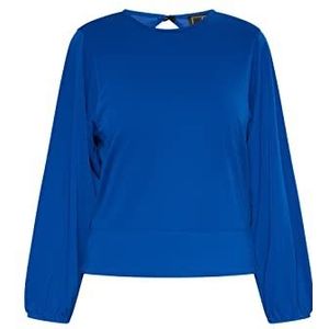 faina Dames rugvrij shirt 19526757, koningsblauw, M, koningsblauw, M