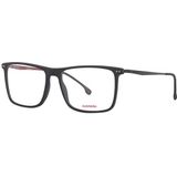 Carrera Eyeglasses zonnebril, mat zwart, 57 uniseks, Mat zwart.