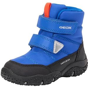 Geox Baby Baltic BOY B ABX B Sneeuwlaars, Royal/Oranje, 2 UK Kind, Royal Oranje, 2 UK Child