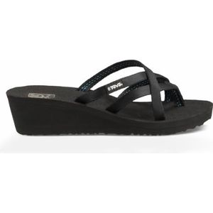 Teva Mush Mandalyn Wedge Ola 2 W's Flip Flop voor dames, Zwart, 38 EU