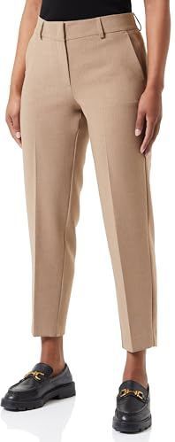 Broek - Cropped - Wide Leg Fit - 49% Gerecycled Polyester, 42% Viscose, 9% Elastaan