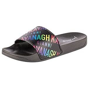 Gianni Kavanagh meerkleurig (Logomania Sliders, slide sandaal voor dames, maat 39