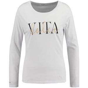 KEYLARGO Dolce Round T-shirt voor dames, wit (1000), XS