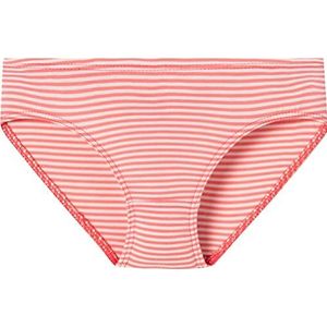 Schiesser Meisjes slip ondergoed, koraalrood, 92 cm