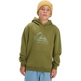QUIKSILVER - Hoodie - Olijfgroen - Geruwd Molton