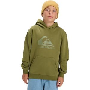 QUIKSILVER - Hoodie - Olijfgroen - Geruwd Molton