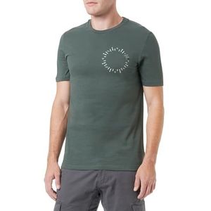 s.Oliver T-shirt voor heren, korte mouwen, groen, M, groen, M