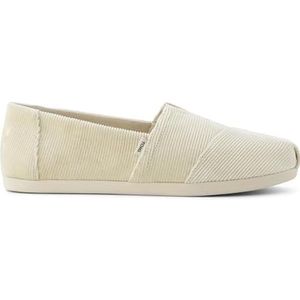 TOMS Alpargata Cloudbound instappers voor dames, Beige Corduroy, 38.5 EU