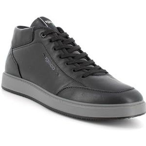 IGI&CO U.sanzio Green, lage laarzen met veters voor heren, Zwart, 39 EU