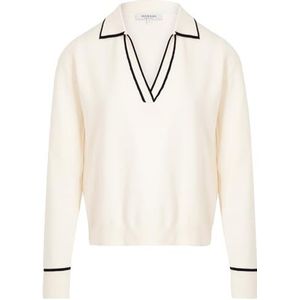 MORGAN trui, Ivoor/zwart, XS