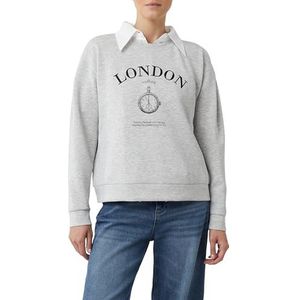 comma - Sweatshirt - Relaxed Fit - 3D Applicatie