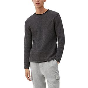 Q/S designed by - s.Oliver Men's 50.3.51.17.170.2118713 Sweater, Zwart, XS