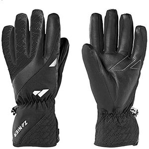 Zanier Dames 27078-2000-6,5 handschoenen, zwart, 6,5