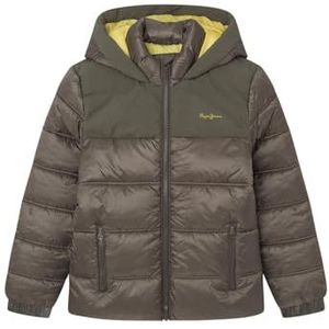 Pepe Jeans Odonis Jas voor jongens, Groen (Leaf Green), 6 jaar