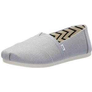 TOMS Alpargata Loafer Flat voor dames, Drizzle grijs gerecycled katoenen canvas, 39 EU