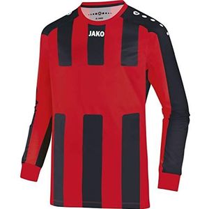 JAKO Milan shirt Unisex kinderen, rood sport/zwart, 116