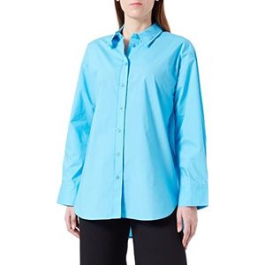 Part Two Savanna Relaxed Fit shirt met lange mouwen voor dames, Zwemdop, 38