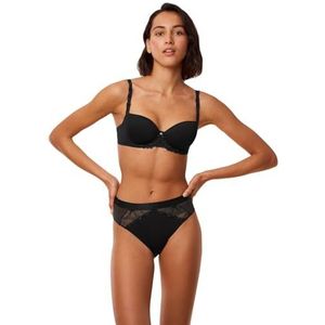 Triumph Wild Azalea Florale WHP Black, zwart, 85B