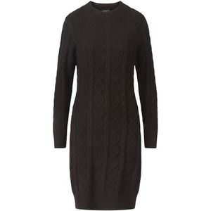 APART Fashion Gebreide jurk, zwart, 34