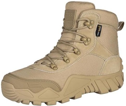 FREE SOLDIER - Jagerlaarzen - Heren - Tactische Vechtlaarzen - Hoge Veters - Waterdicht