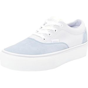 Vans Doheny Platform dames Platform Sneaker, Color Block Lichtblauw Multi, 36.5 EU