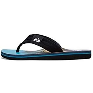 Quiksilver Molokai Layback, Flip Flop voor heren, Blauw Zwart Blauw Zwart Xkbk, 33 EU