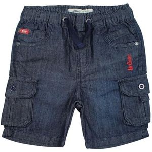 Lee Cooper Cargo-bermudashorts voor jongens, marineblauw, 8 Jaar