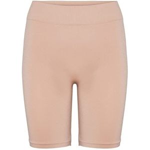 VERO MODA VMJACKIE Seamless GA NOOS Shorts voor dames, Tan, S/M, tan, S/M