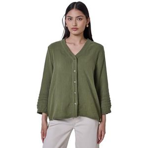 Street One - Studio - Tuniek - Groen - Mousseline