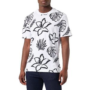 ONLY & SONS T-shirt met print voor heren, wit (bright white), XS