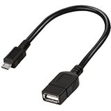 LogiLink AA0035 Mini Micro USB B/M naar USB A/F OTG-adapter