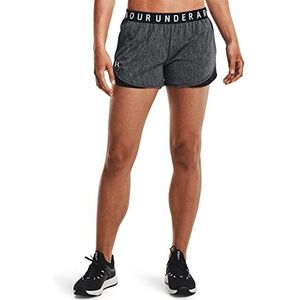 Under Armour Play Up Twist Shorts 3.0, damesshorts, Negro (zwart/zwart/wit), M