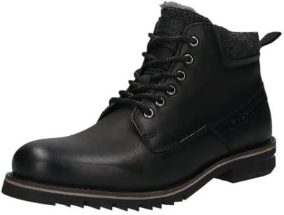 bugatti Heren Laarzen warme voering 321-AUF51, zwart, 40, zwart, 40 EU