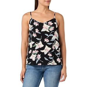 Onlnova Life Paris Singlet AOP PTM, Black/Aop: 528 Becky Blossom, 36