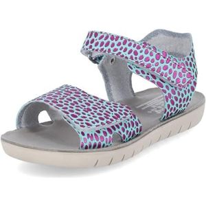 Swantje Platte sandalen voor meisjes, Meteora Ciclam Mint, 31 EU