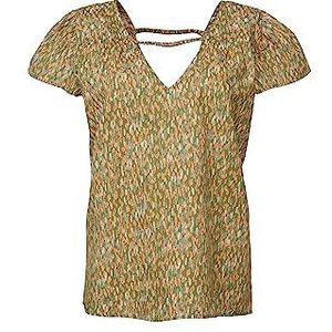 ESPRIT Dames 063EE1F301 blouse, 343 / PASTEL Green 4, L, 343 / pastel groen 4, L