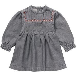 Noppies Baby Babymeisjesjurk Loa kinderjurk, grijs denim-P328, 74