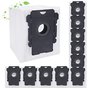 Riletese 10 stuks stofzuigerzakken voor iRobot Roomba i7 i7+ i7 Plus i3 i3+ i4 i4+ i6 i6+ i8 i8+ j7 j7+ S9 S9+ afzuigstation zak, vervangende stofzak voor alle Clean Base modellen i-/s-/j-serie