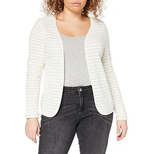 ONLY Dames Onlcrystal Ls Cardigan Noos gebreide jas, wit (cloud dancer), M