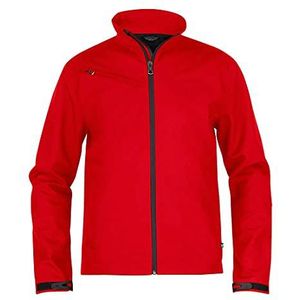 Texstar FJ79 softshell herenjack, maat XS, rood