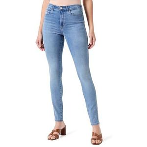 ONLY Onlroyal Hw DNM PIM skinny-fit jeans voor dames, Lichtblauw gebleekte denim, 34 NL/XL