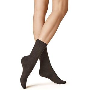KUNERT Wool Care Sod Sod Sokken voor dames, Bruin-mel., 35-38 EU