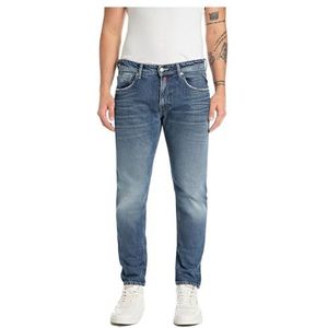 Replay Heren Willbi Original Jeans, 009, medium blue., 33W / 34L