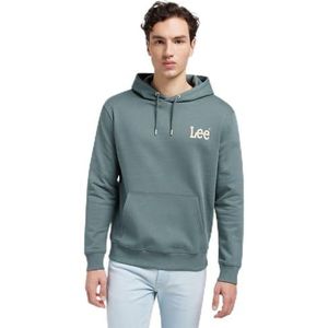 Lee Heren Core Hoodie Hooded Sweatshirt, Summit, S