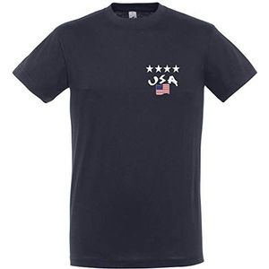 Supportershop kinderen T-shirt 4 sterren USA