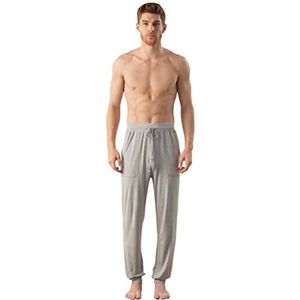 Susa Heren Tanitex yogabroek, grijs gemêleerd, L