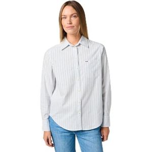 Wrangler - One Pocket - Overhemd - Lange Mouwen - 100% Oxford-katoen